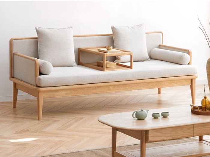 Sofa gỗ kiểu Nhật
