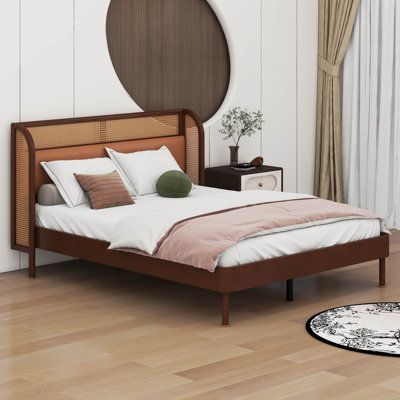 nét truyền thống ấm áp và vẻ hiện đại tinh tế của giường ngủ Luna