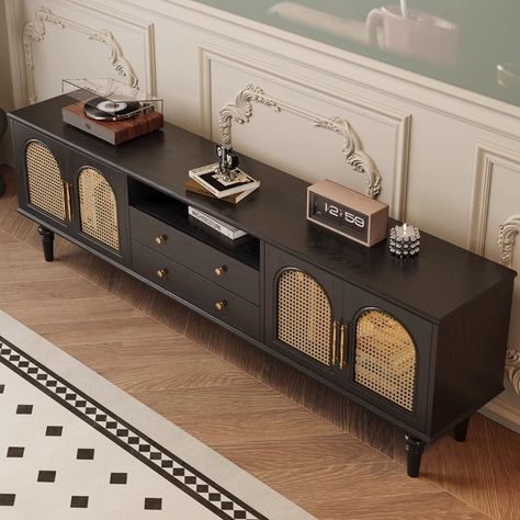 nét hiện đại và sự ấm áp từ Kệ Tivi Terra Arc Rattan