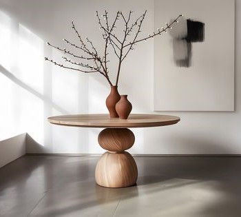 điểm nhấn nghệ thuật của Bàn Trà Sỏi Decor