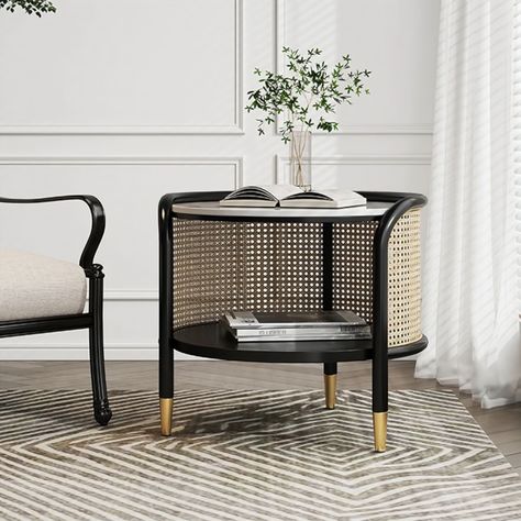 nét đẹp thu hút và đầy cá tính của Bàn Decor Mây Tre 