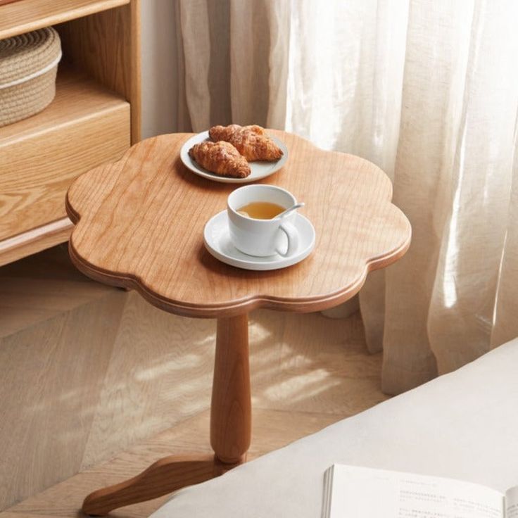 bàn trà Decor-bàn trà mặt bông hoa – Dịu dàng & thi vị
