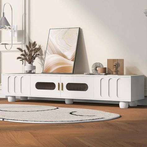 chi tiết trang trí ấn tượng của Kệ Tivi Aura Lune