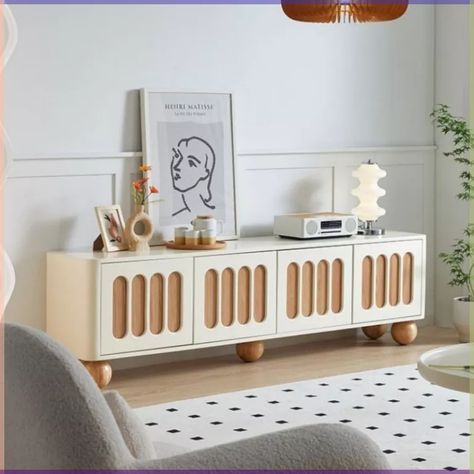 điểm nhấn thị giác độc đáo của Kệ Tivi Kai Japandi
