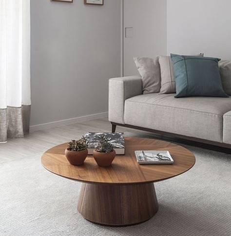 Thiết Kế Tối Giản của bàn trà Terra Round