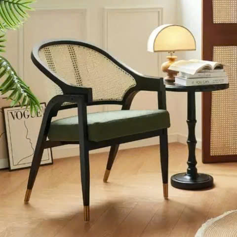 ghế gỗ cafe wormley sang trọng