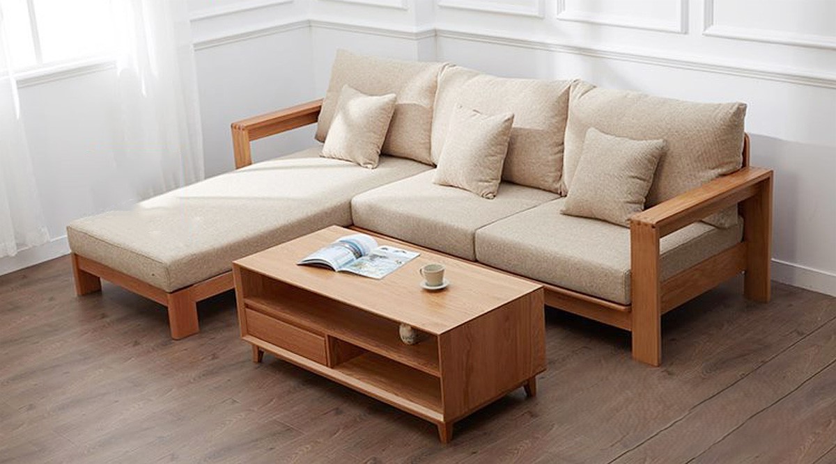 Sofa Gỗ Chữ L