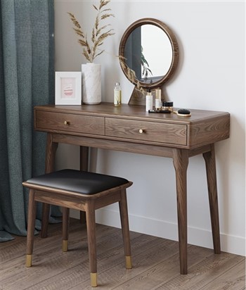 bàn trang điểm Wooden Vanity