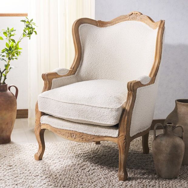 ghế Louis XVI đơn cổ điển cho phòng khách sang trọng