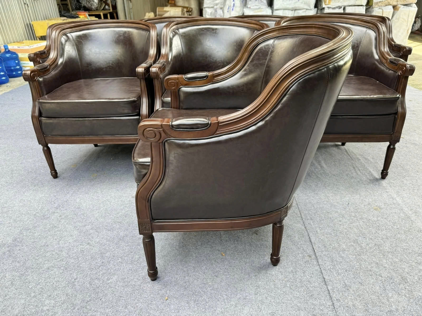 Ghế sofa đơn Louis 