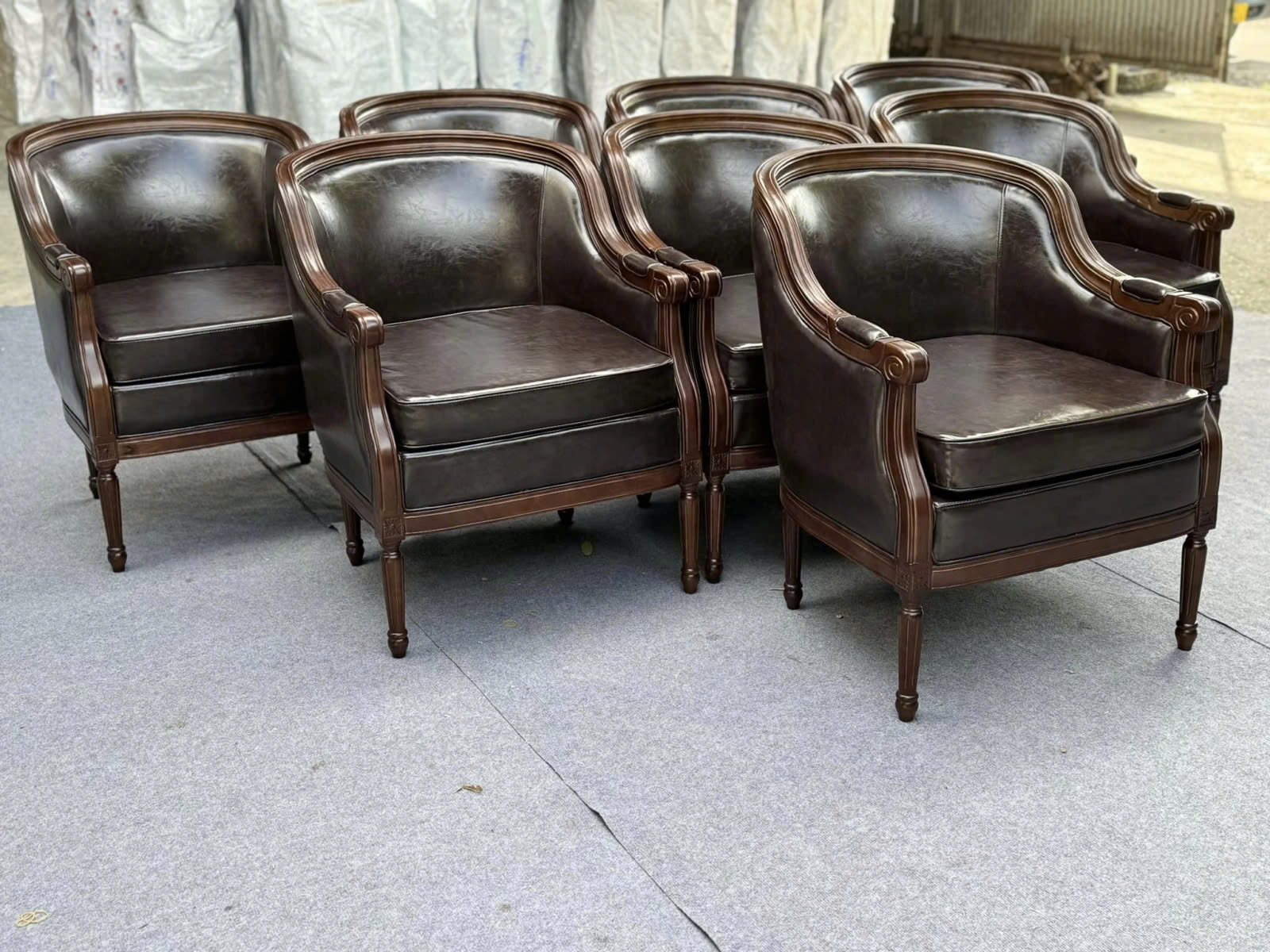 Ghế sofa đơn Louis 