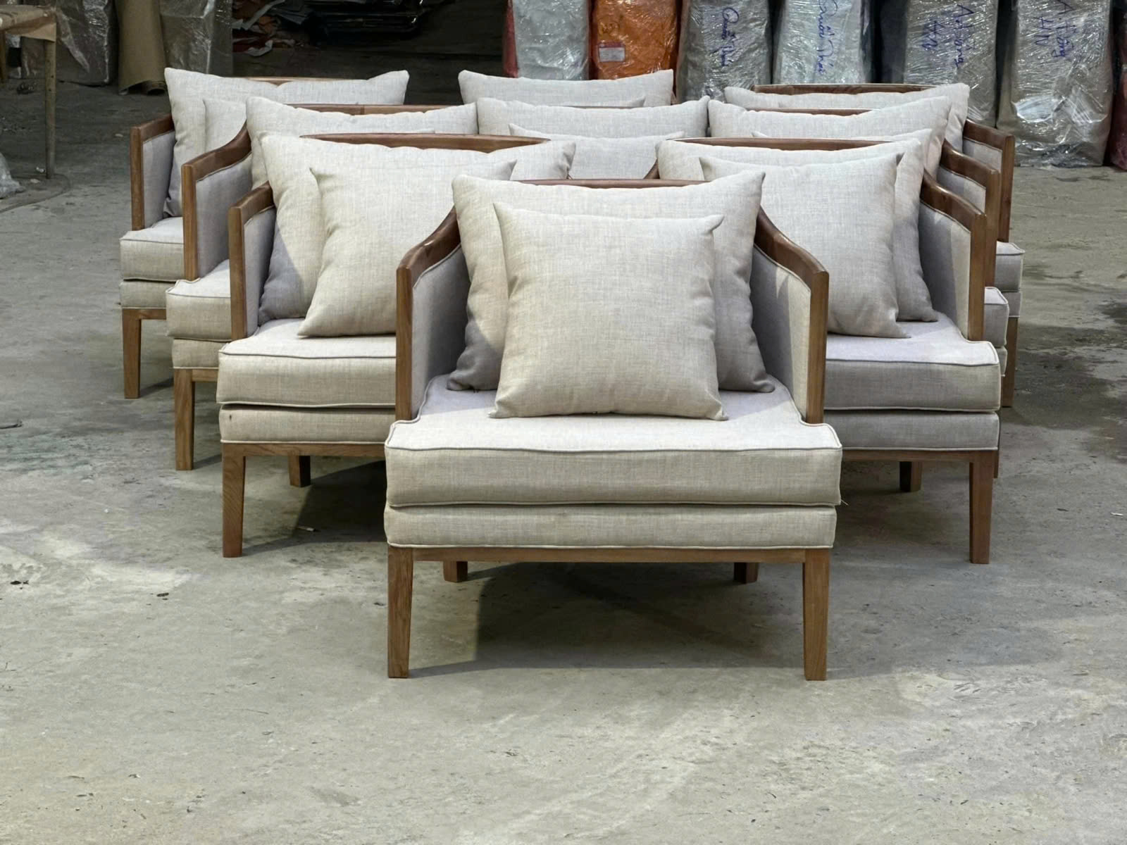 Ghế sofa phòng khách nhỏ gọn Kness