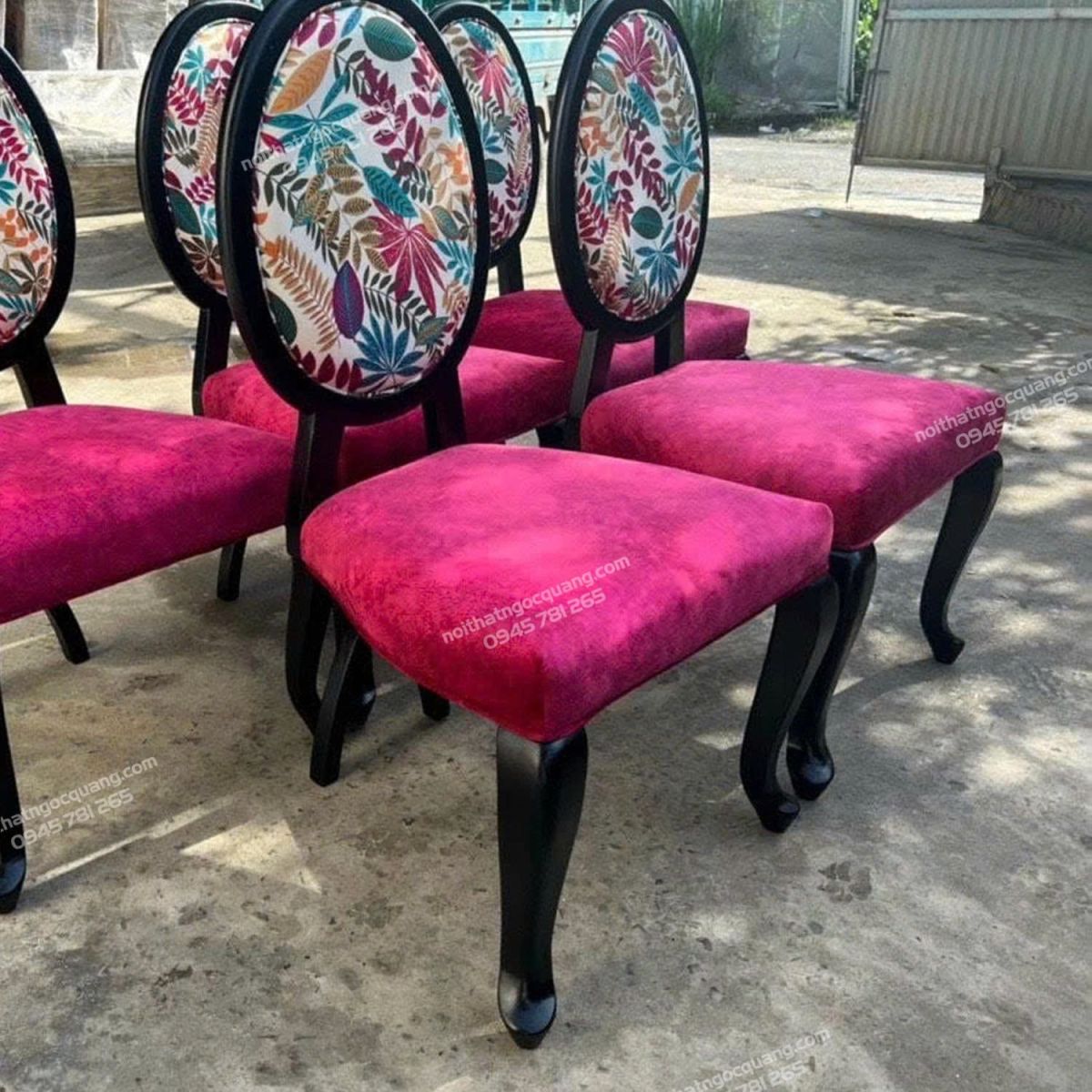 Ghế nhà hàng Ovale không tay
