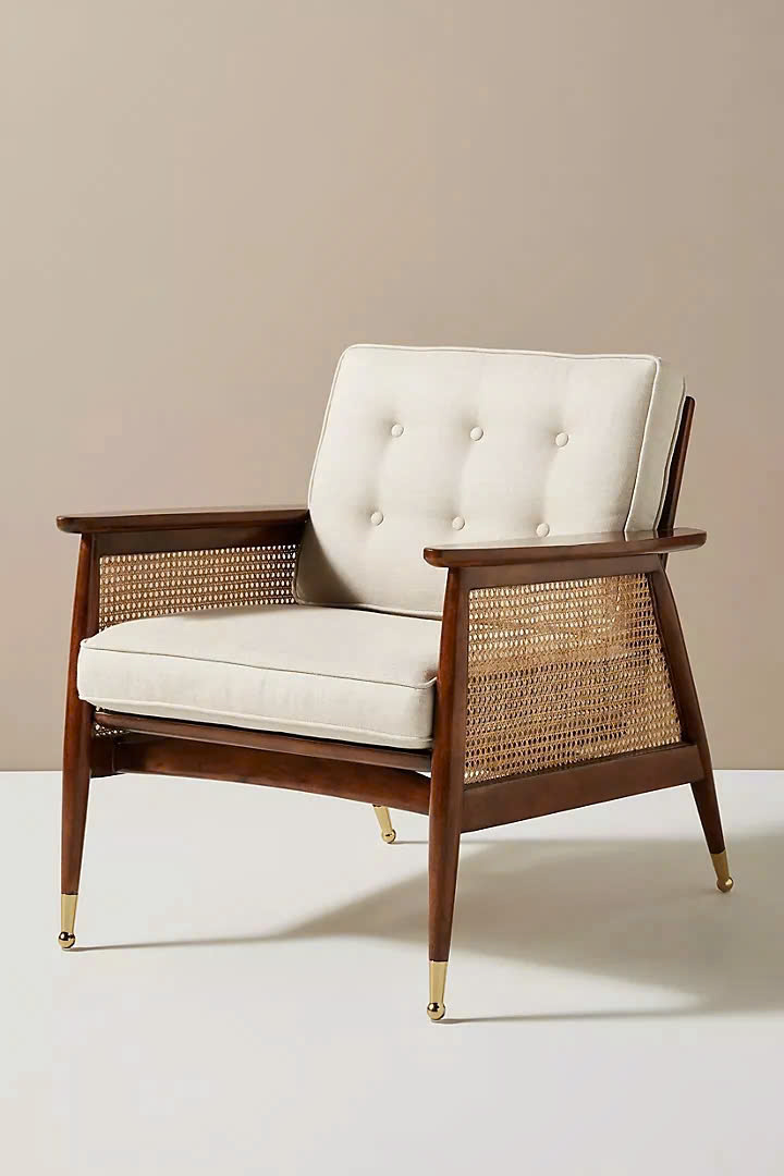 Sofa phòng khách gỗ đan mây