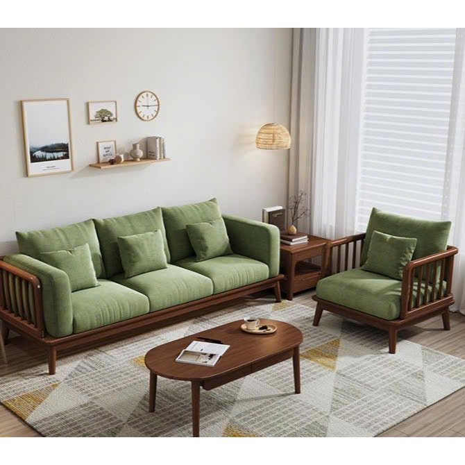 Bộ sofa gỗ gia đình