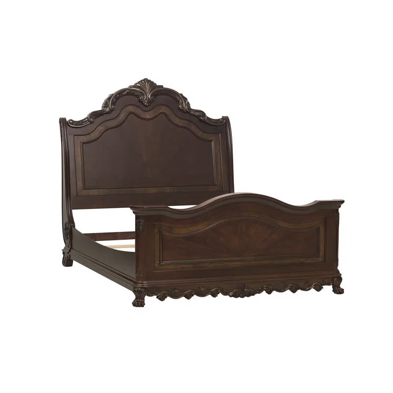 Giường gỗ tân cổ điển Ceja
