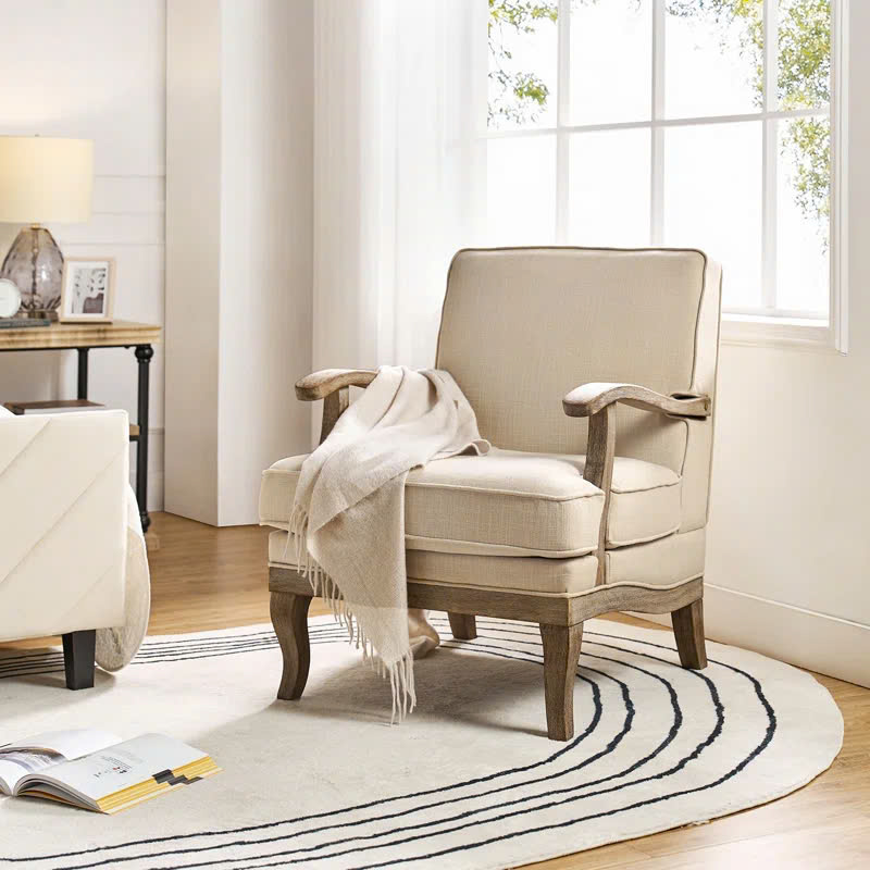 Sofa phòng khách gỗ nệm Amilio