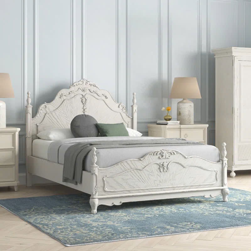 Giường ngủ gỗ Reese Indochine